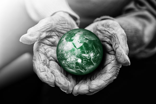 Planet earth and atmospheric pollution